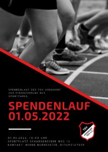 Spendenlauf beim TSV Adendorf @ Sportplatz TSV Adendorf | Adendorf | Niedersachsen | Deutschland